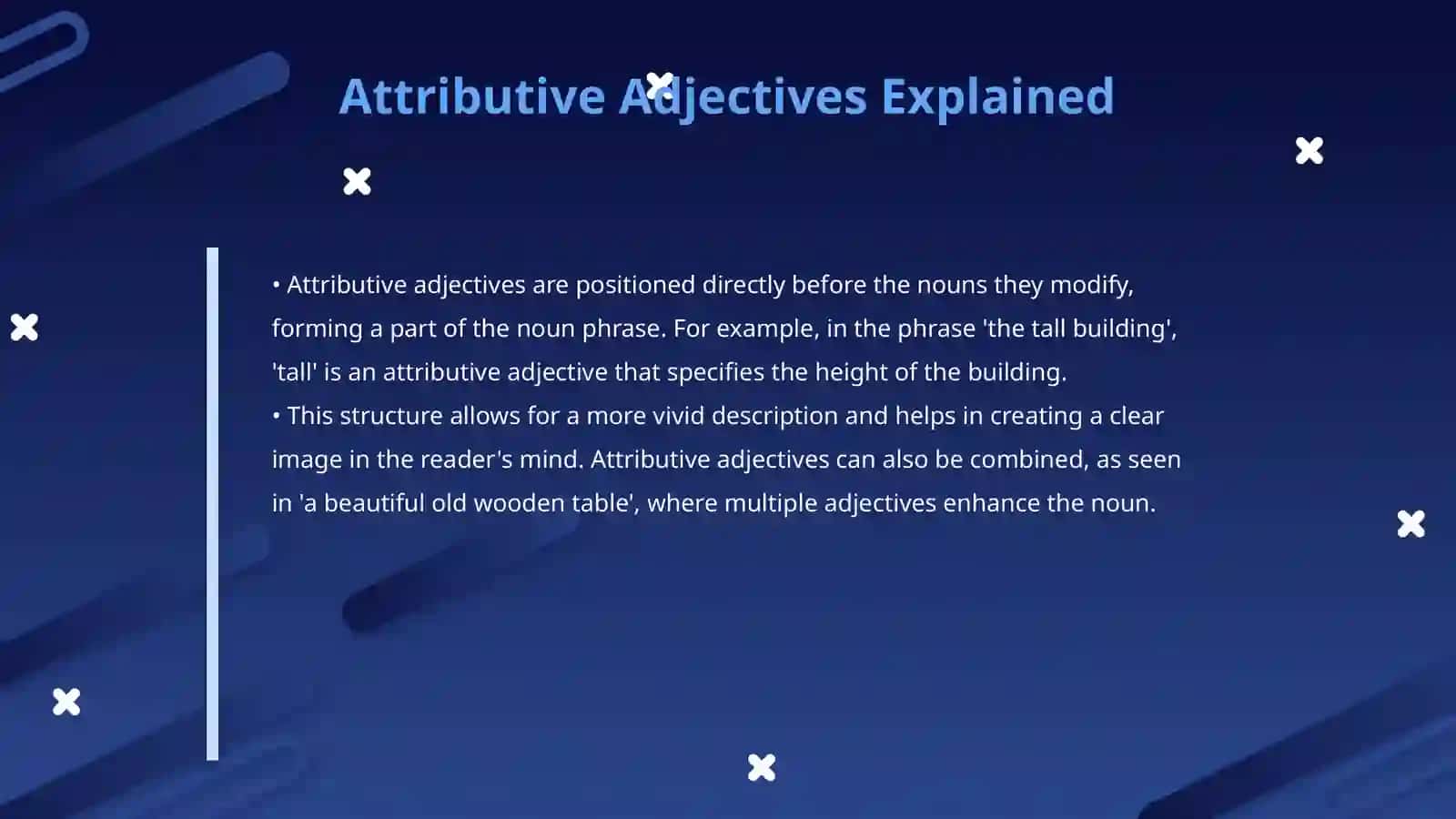Adjectives in english 4