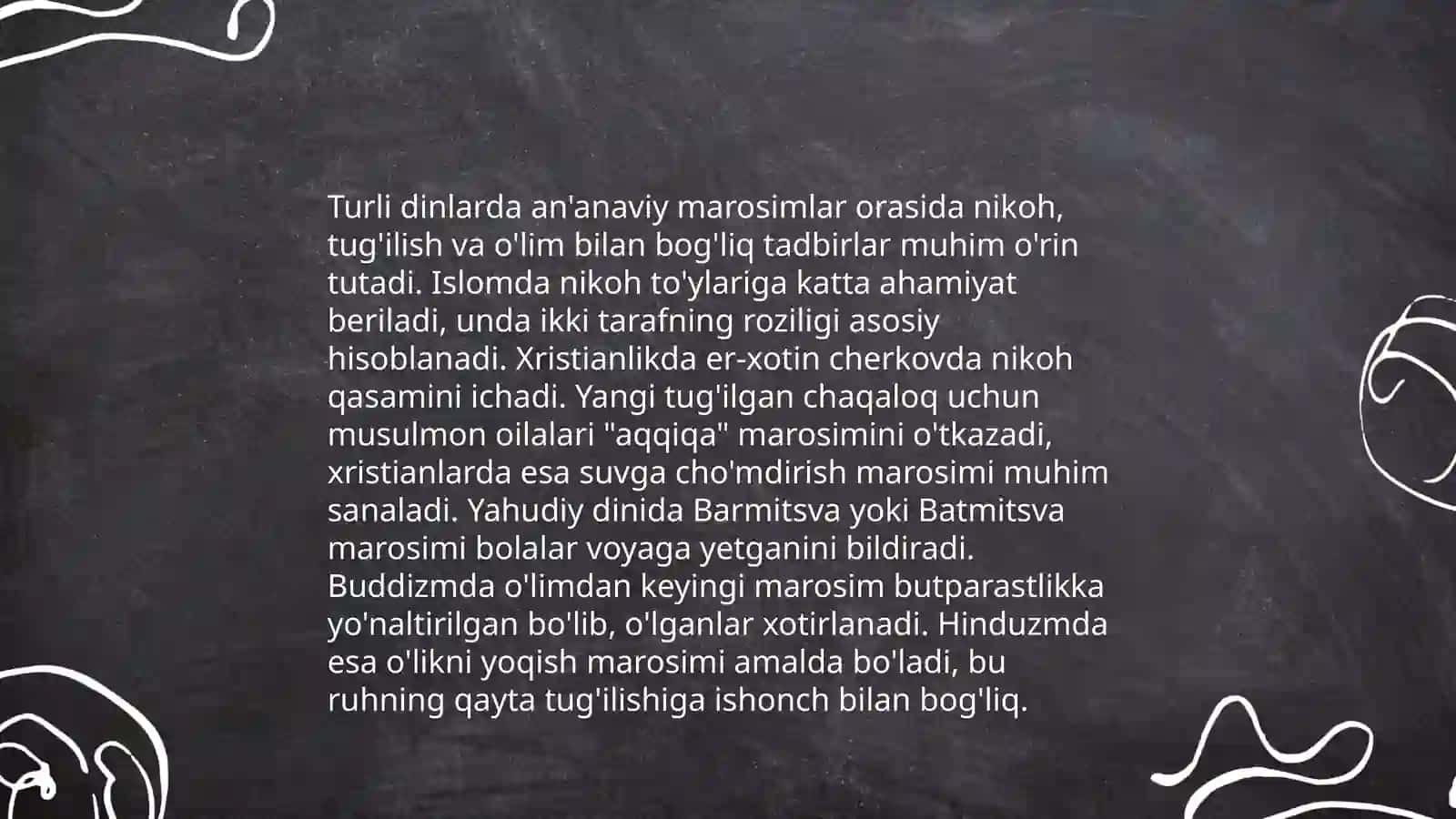 Diniy an'ana va marosimlarni qiyosiy tadqiq etish asoslari 4