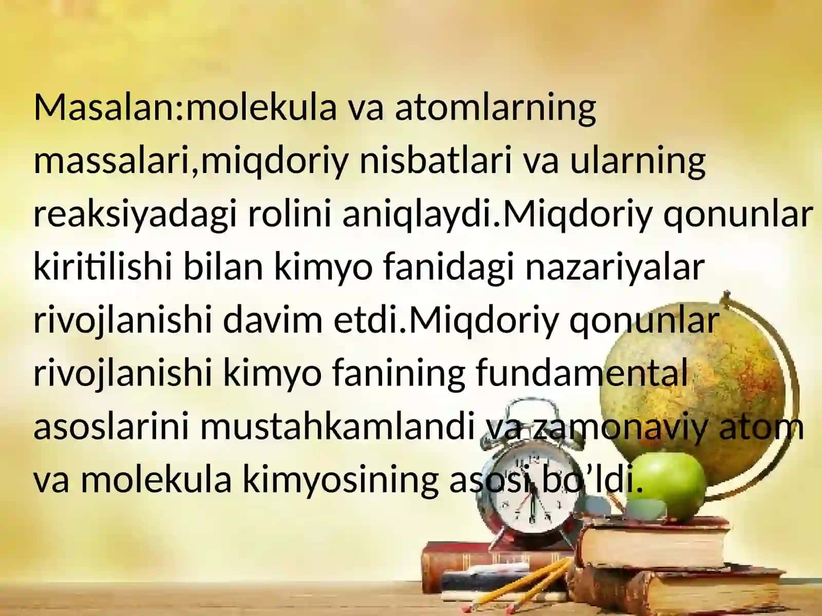 MIQDORIY QONUNLAR DAVRI.KANNITSSARONING ATOM REFORMASI 4