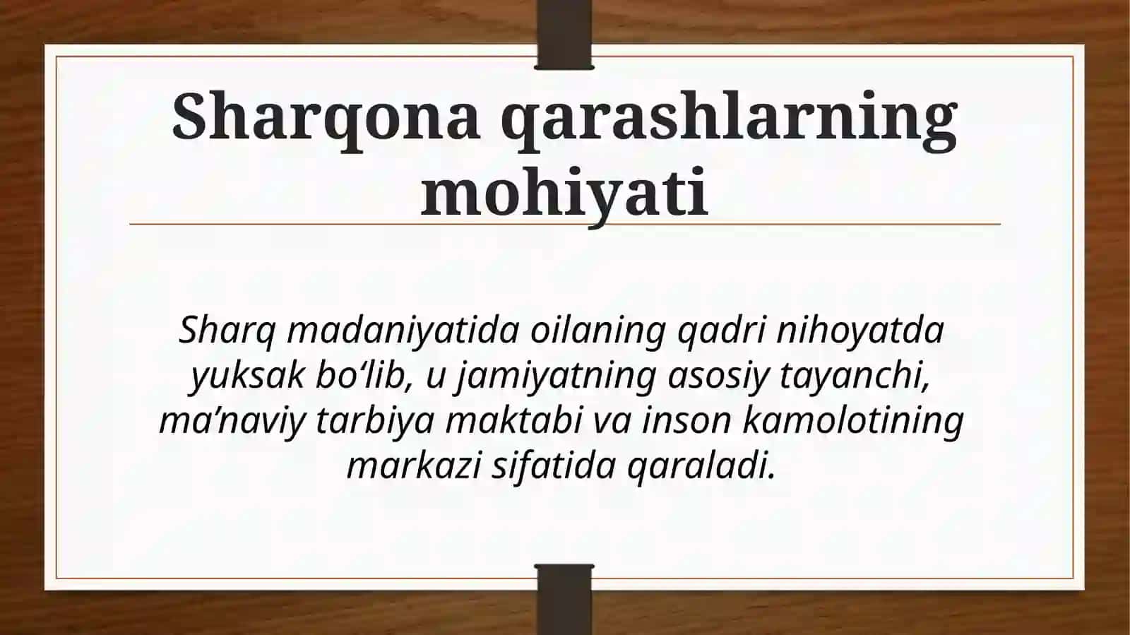 Oilalar psixologiyasining sharqona qarashlari 4