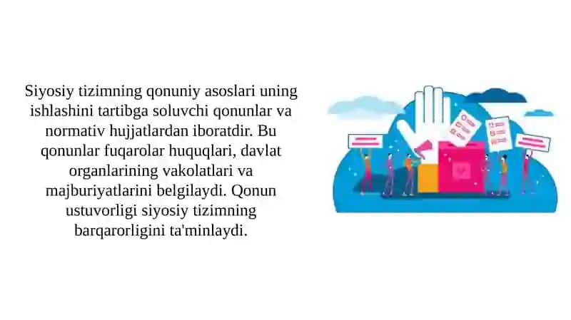 Siyosiy tizim va uning xususiyatlari 4