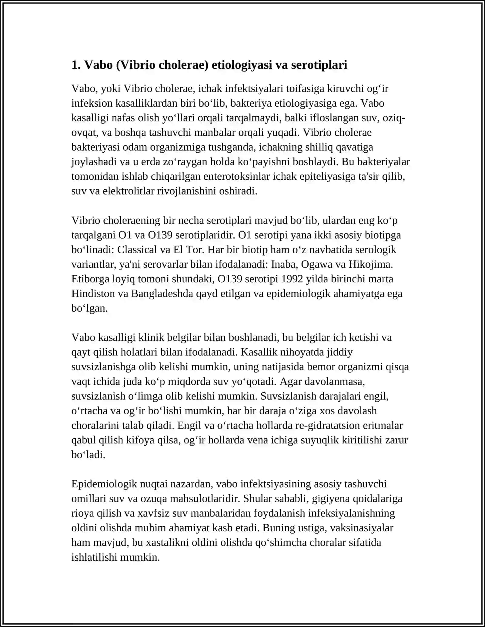 ICHAK INFEKSIYALARI:(VABO. OTI. BOTULIZM. VGA, VGE) 4