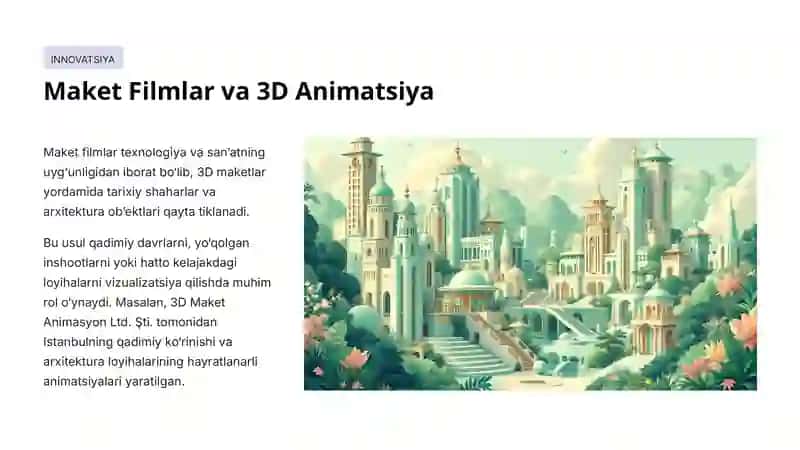 Hujjatli va Maket Filmlar: Haqiqatni Tasvirlash San’ati 4