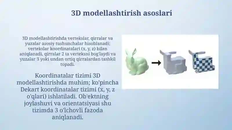 Geometriyada 3D modellashtirish 4