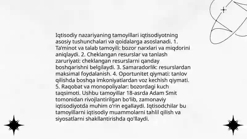 Paul Samuyelsonning iqtisodiy nazariyalari 4