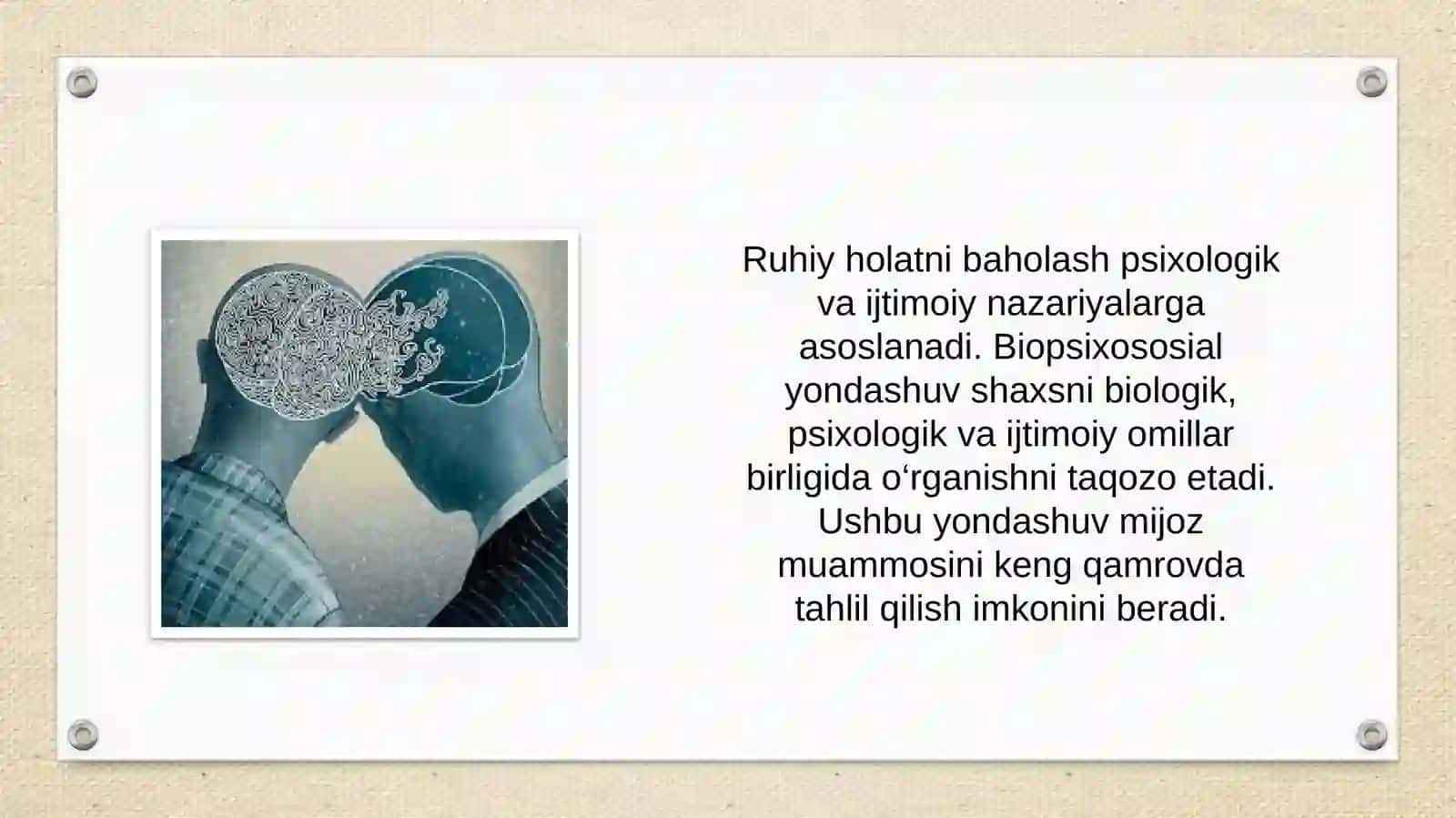Ijtimoiy ishda mijozning ruhiy holatini baholash 4