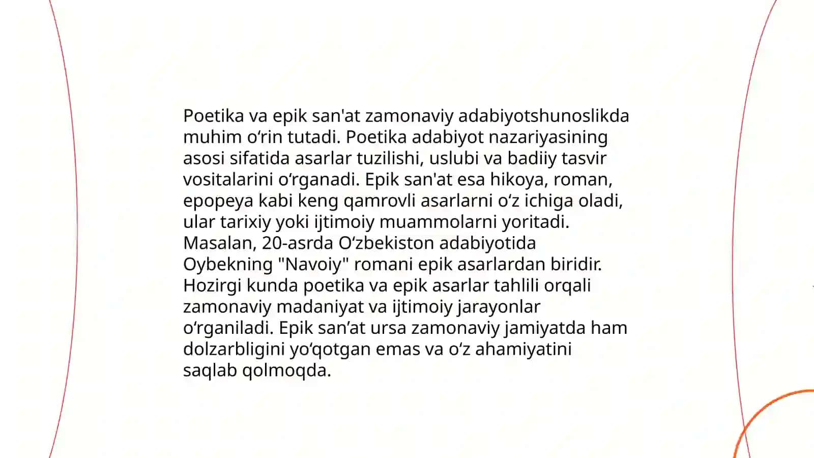 Aristotelning "Poetika" asari va so'z san'ati 4