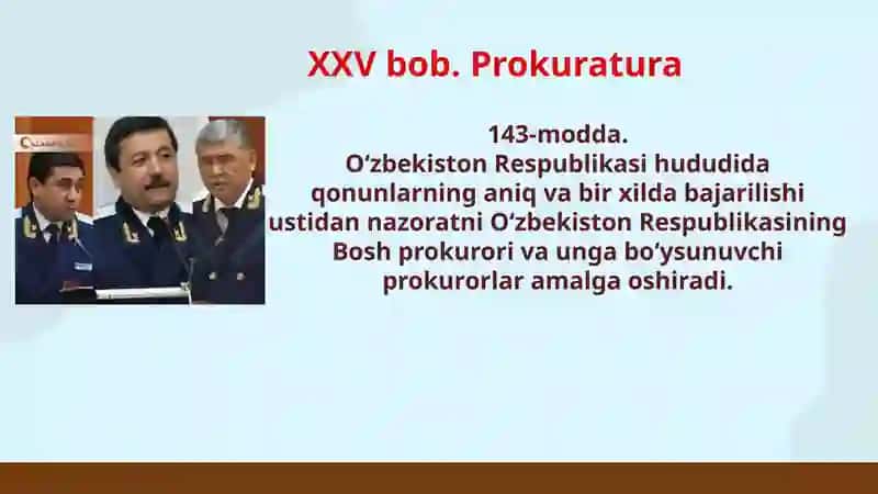 Prokuraturaning konstitutsiyaviy-huquqiy asoslari 4