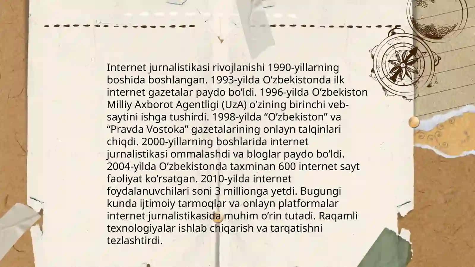 Media maydon tuzulishi va internet jurnalistikasida raqobat muhiti 4