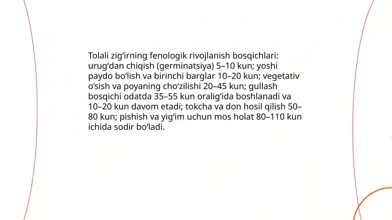 Tolali zigʻir biologiyasi va yetishtirish texnologiyasi 4