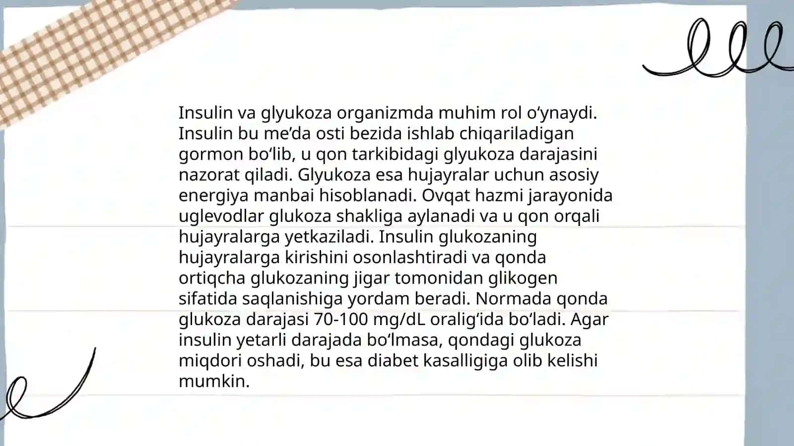 Qandli diabet biokimyosi 4