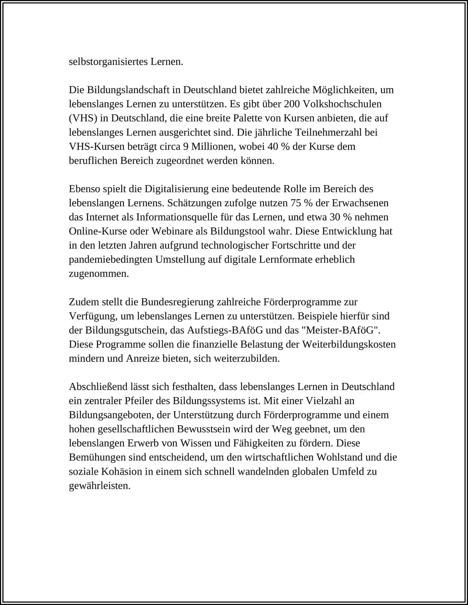REFERAT - LEBENSLANGES LERNEN 4