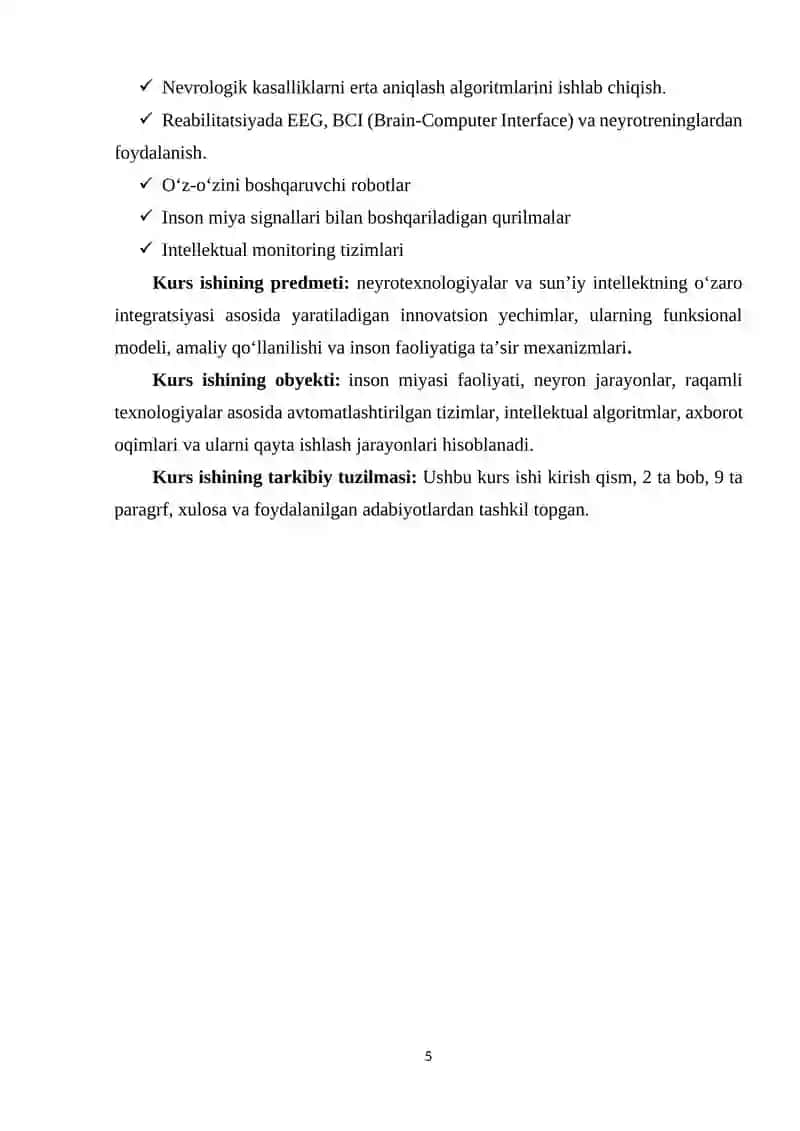 Neyrotexnologiyalar va sun’iy intellekt boʻyicha innovatsion loyihalar 4