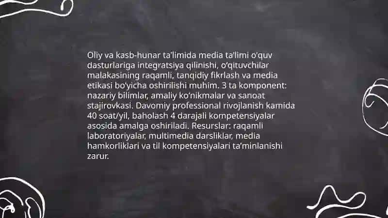 Markaziy Osiyoda media savodxonlik darajasiga ta'sir etuvchi omillar 4