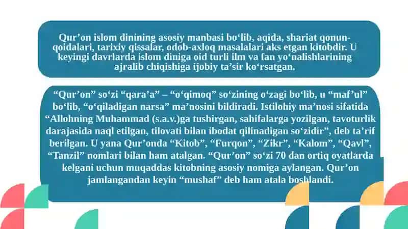 Qur’on 4