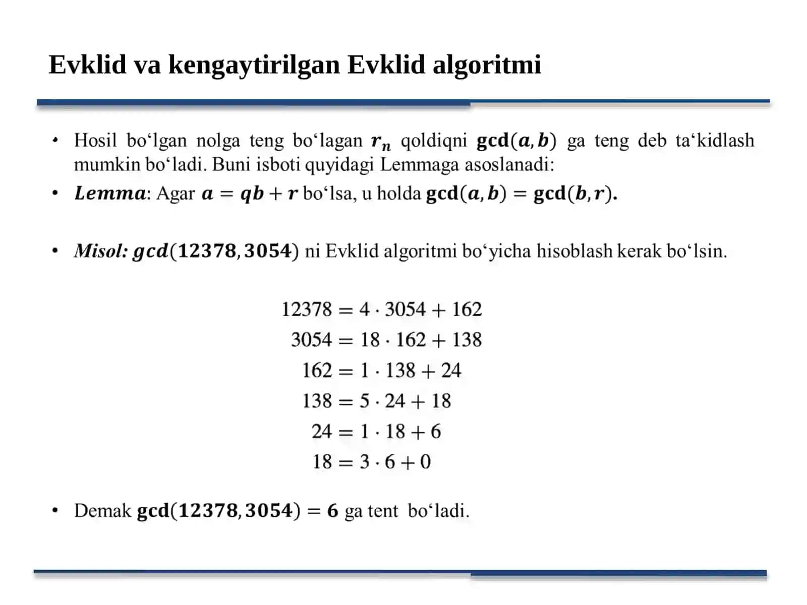 Modulyar arifmetika 4