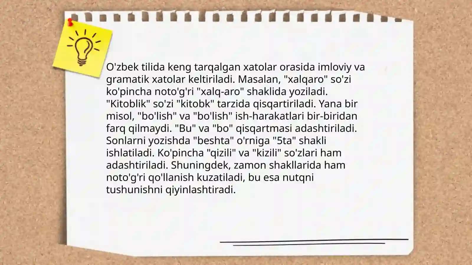 Imlo qoidalarini tahlil qilish 4