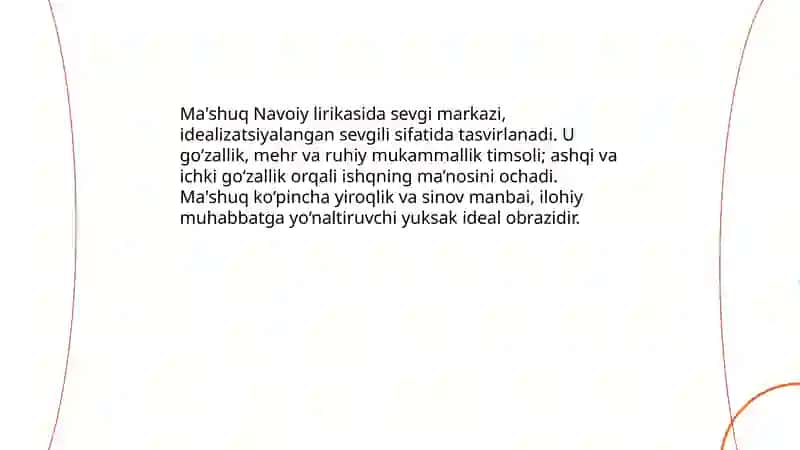 Alisher Navoiy lirikasidagi asosiy obrazlar 4