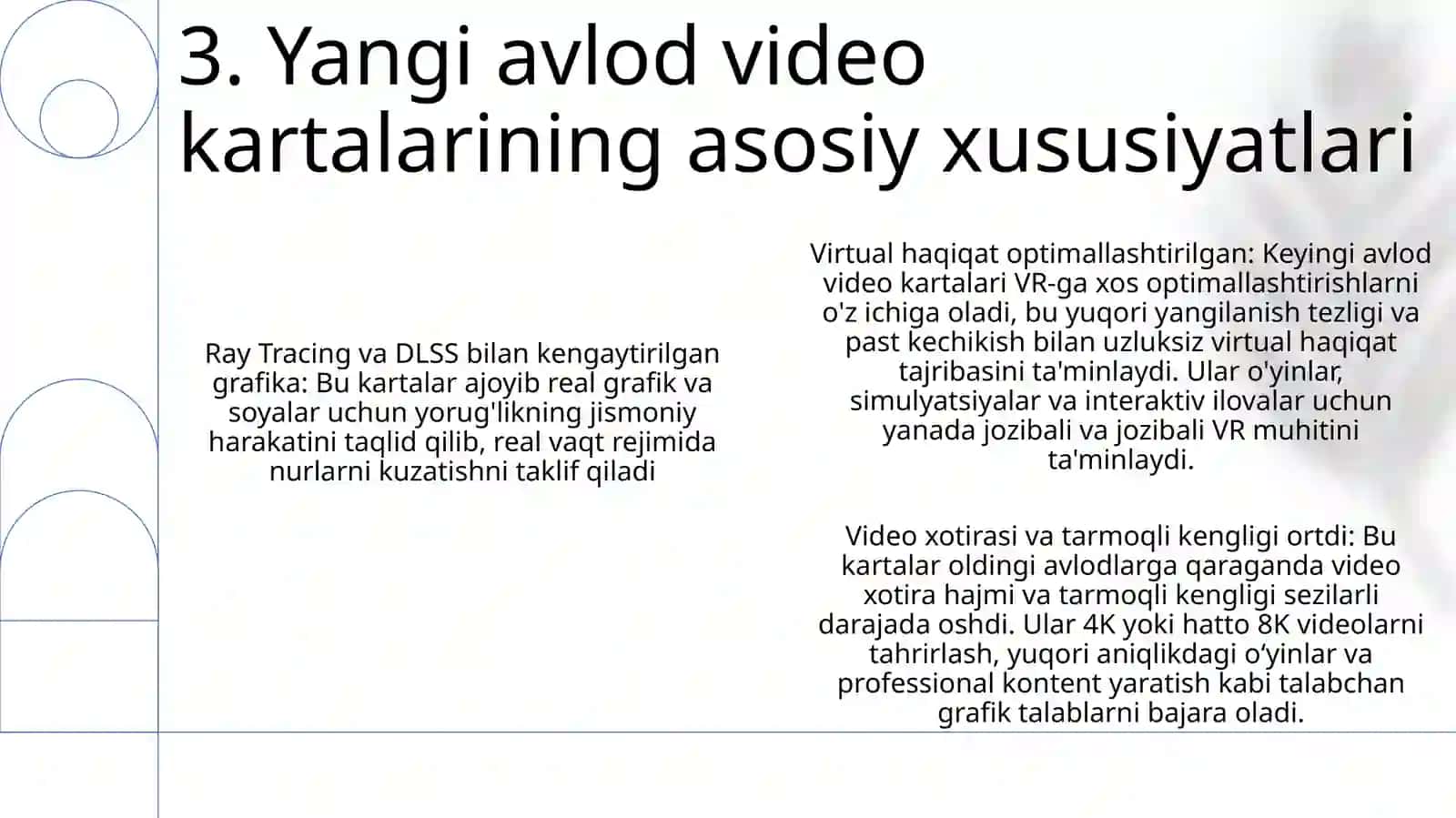 Yangi Avlod Vedio Ovoz Va Tarmoq Kartalari Bilan Tanishish 4