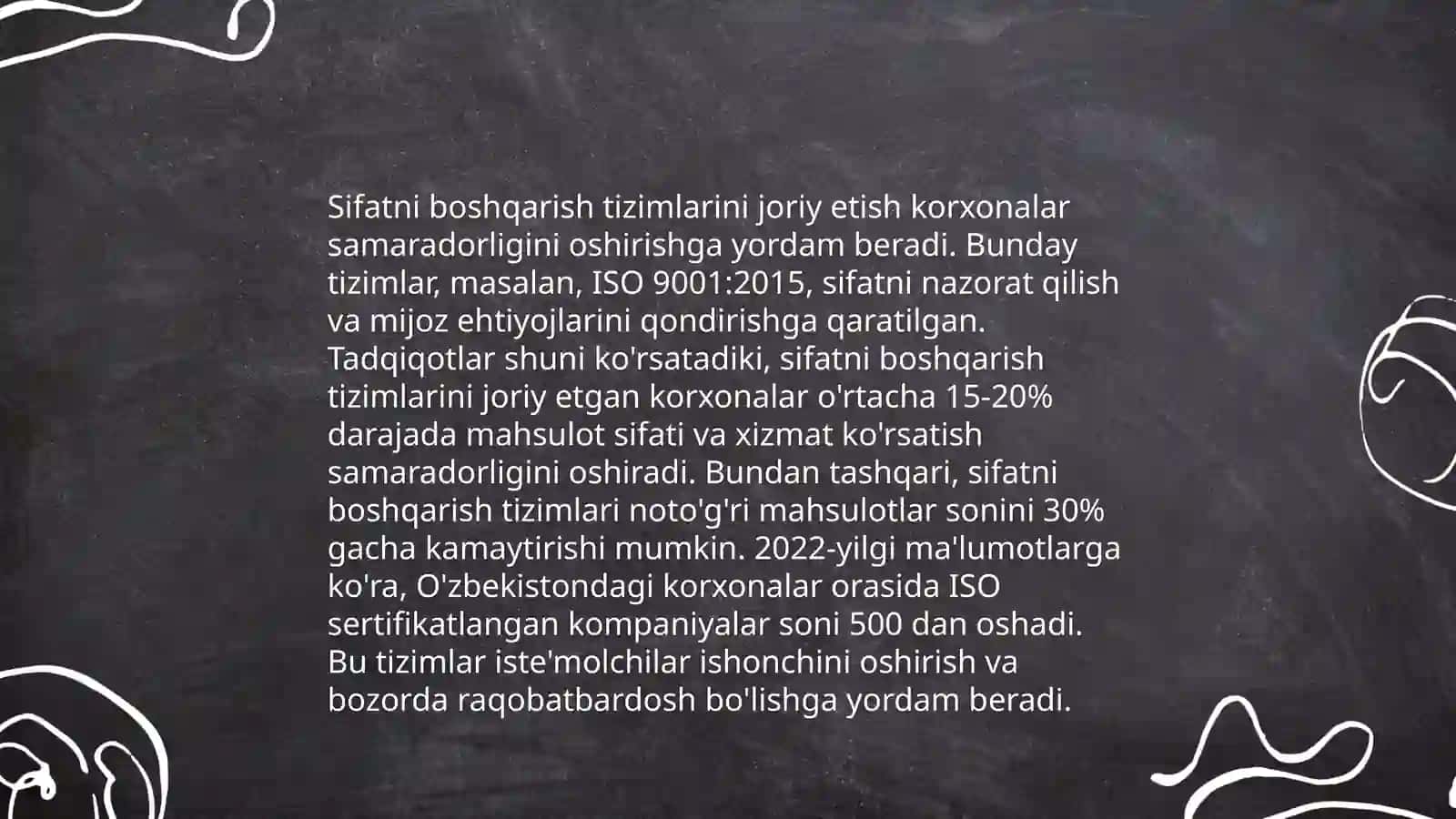 Mahsulot sifati va sifat boshqaruvi 4