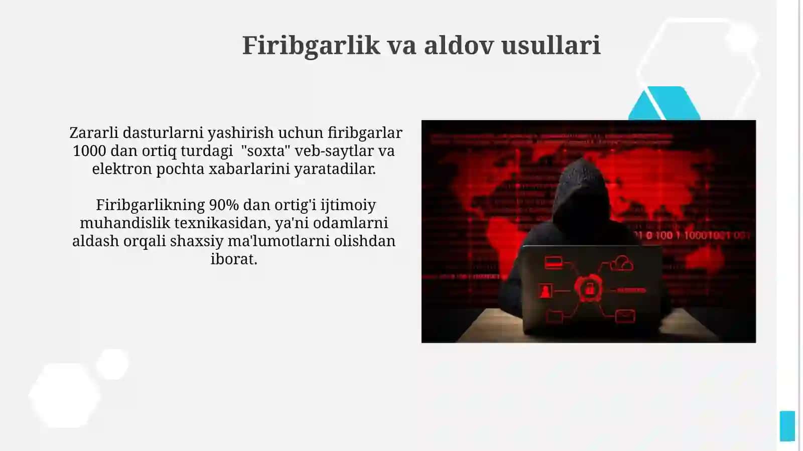 Axborat kommunikatsiya texnologiyalari xavfsizligigaboladigantahdidlar 4