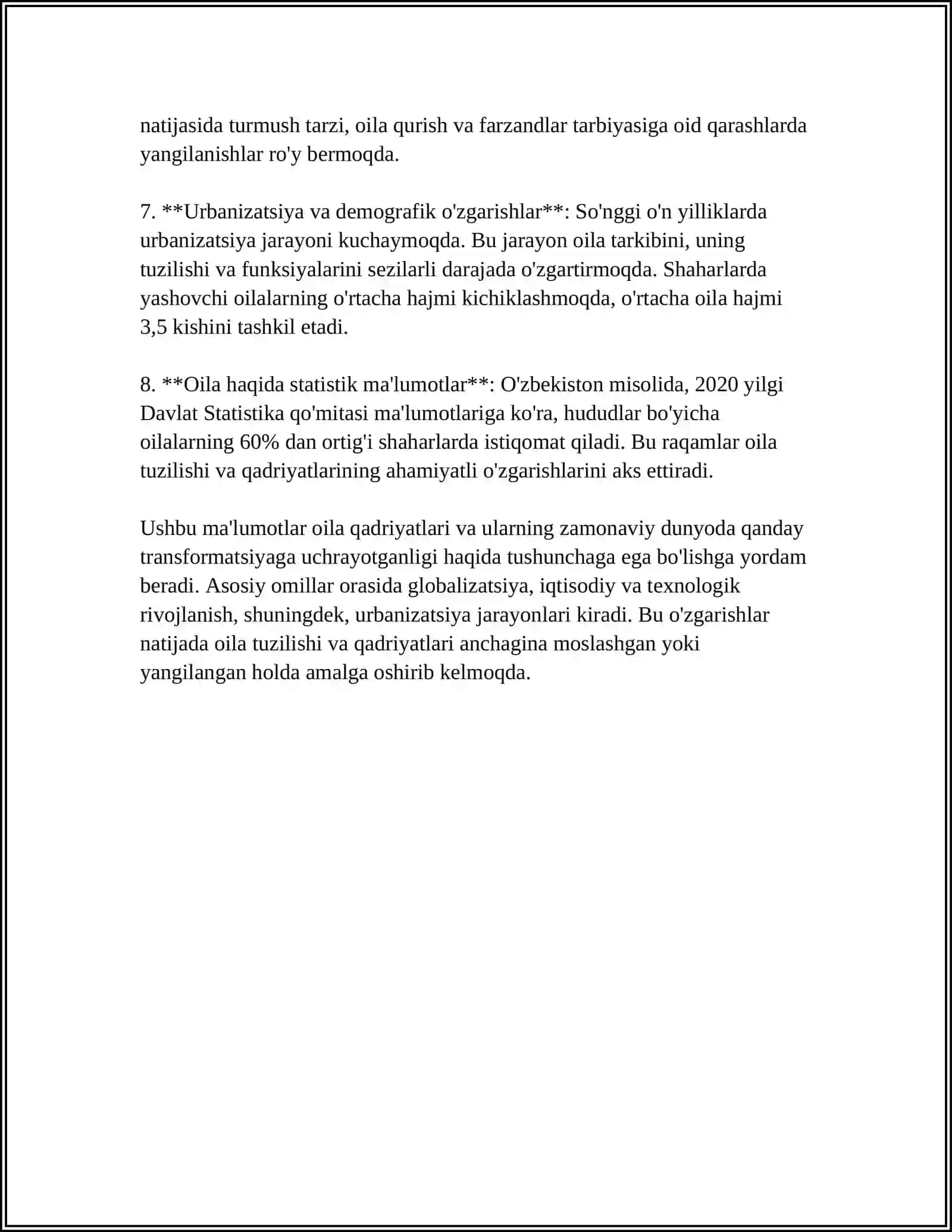 UCHINCHI MING YILLIKDA QADRIYATLARNING TRANSFORMATSIYASI 4