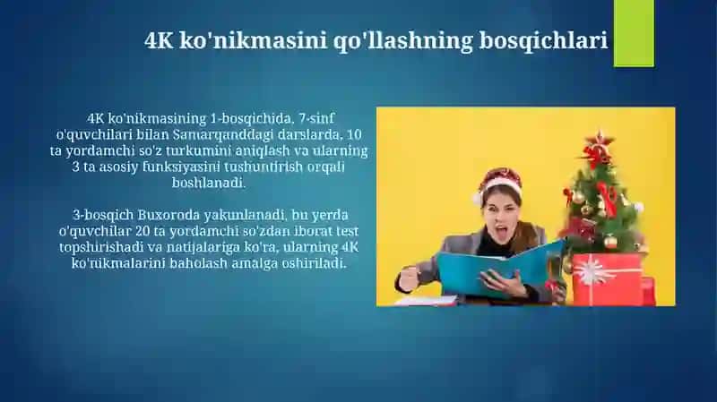 4K koʻnikmasi 4
