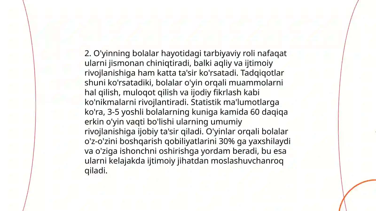 Bolaning o'yinlari orqali ijodiy rivojlanishi 4