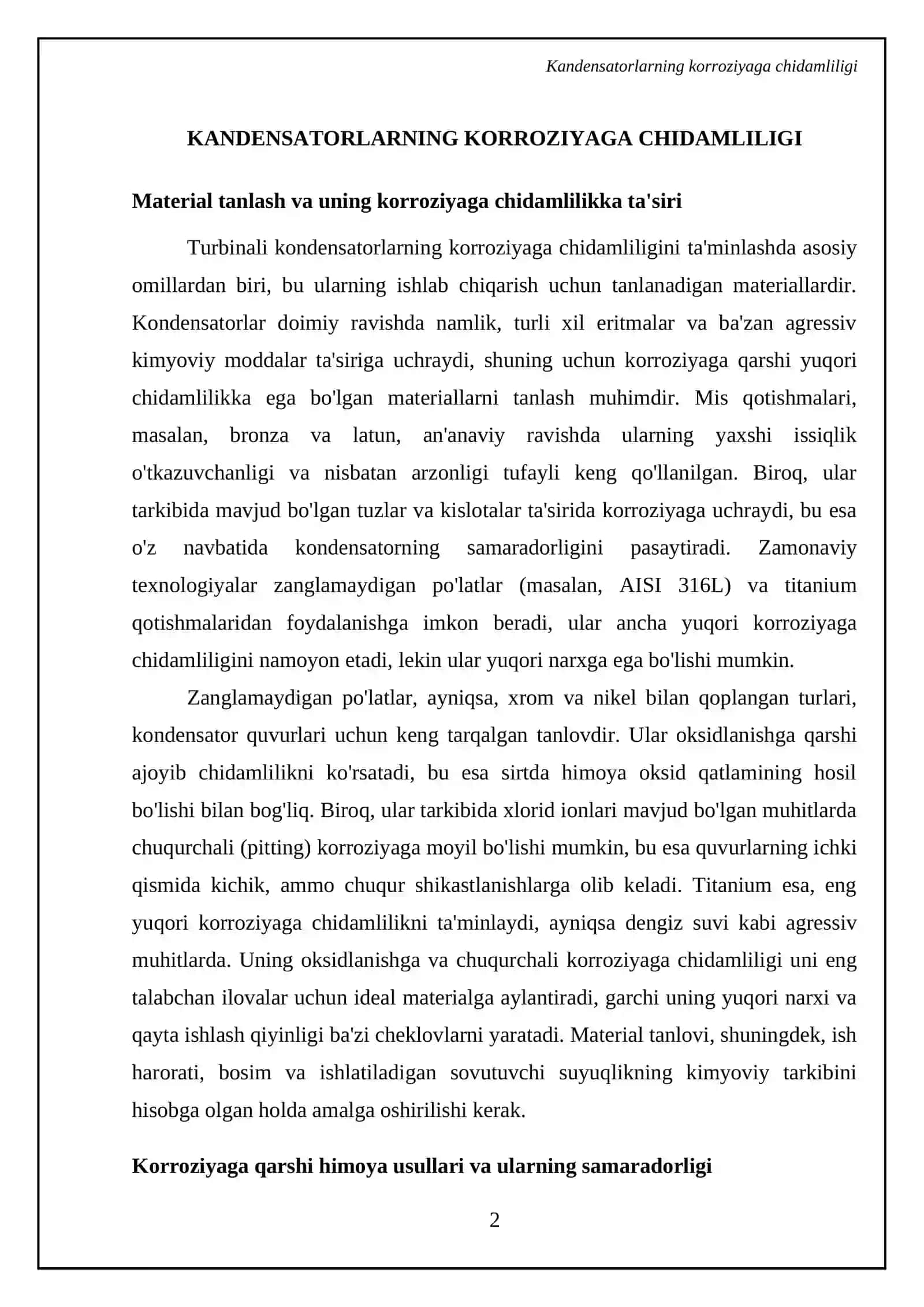 Turbinali kandensatorlarning karroziyasi 4