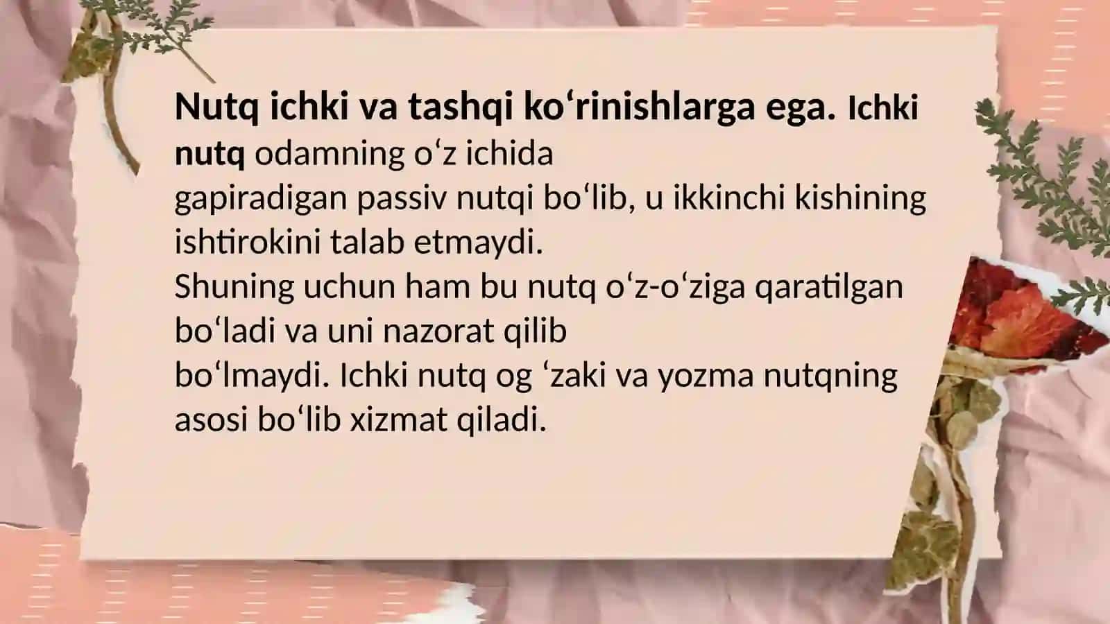 Yozma nutq va uni takomillashtirish yo‘llari 4