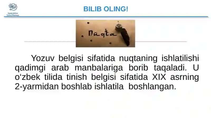 Nutq va vergulning ishlatilishi 4