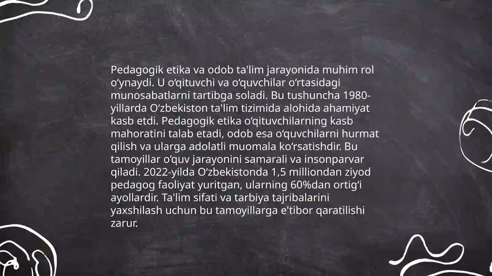 O’qituvchilik kasbining umumiy madaniy tizimi 4