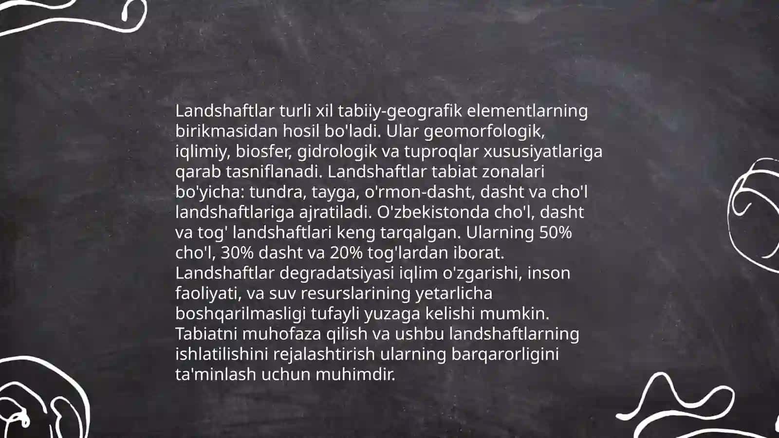 Landshaftlarning modellari 4