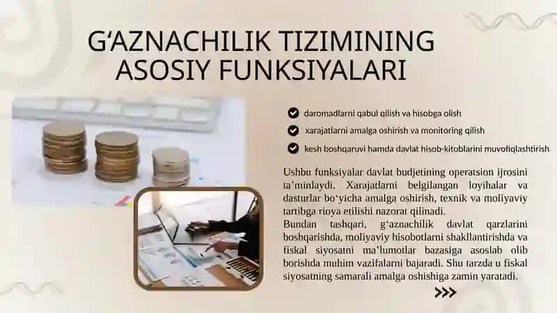 Davlat budjeti ijrosida g‘aznachilik xizmati va uning makroiqtisodiyotga ta’siri 4