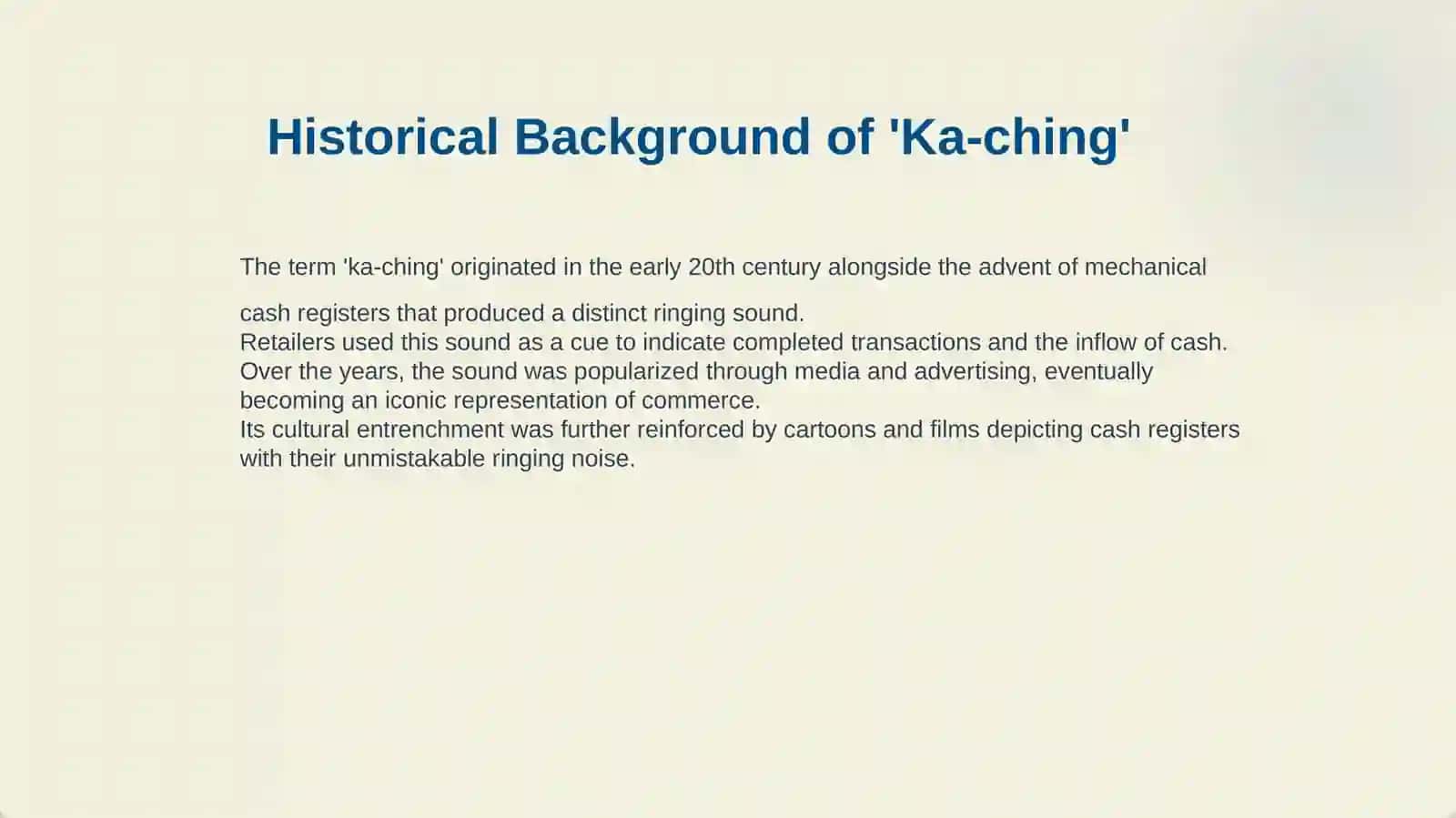 KA-CHING 4