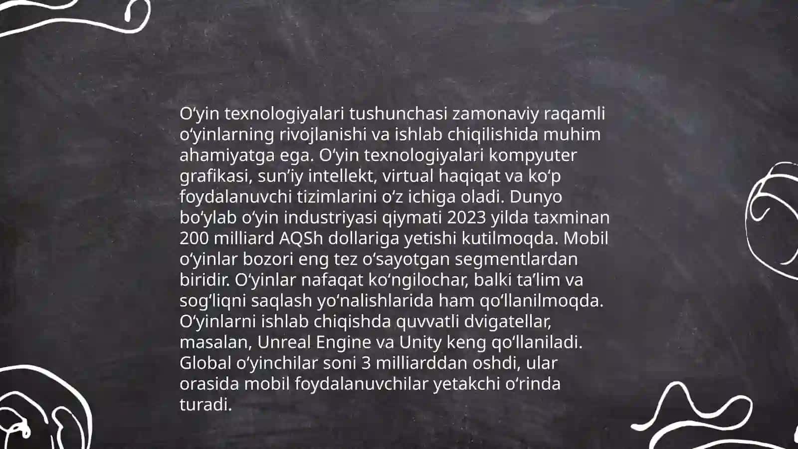 Taʼlimning interfaol metodlari.Oʻyin texnologiyalari 4