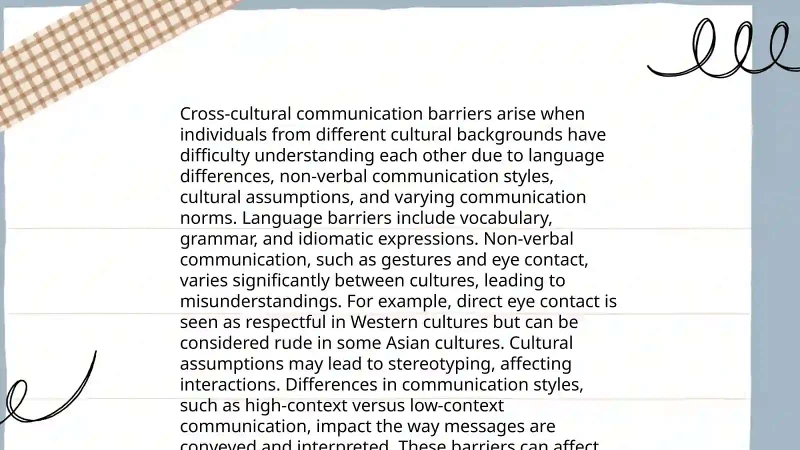 Communication types in culture 4