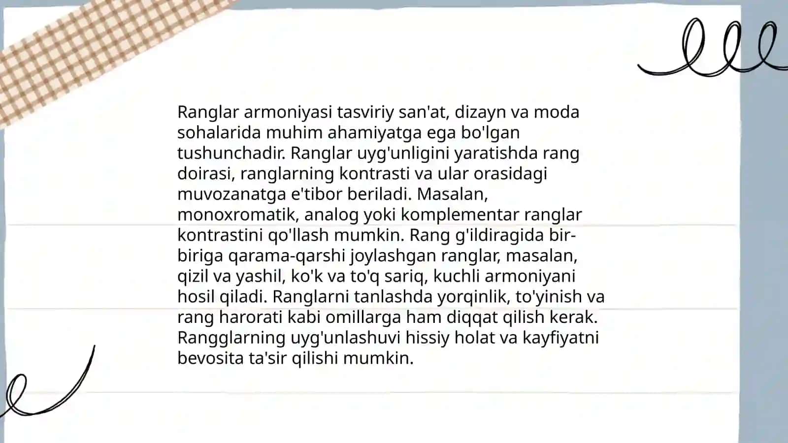 Rang psixologiyasi 4