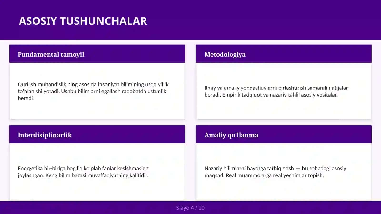 Qurilish muhandislik 4