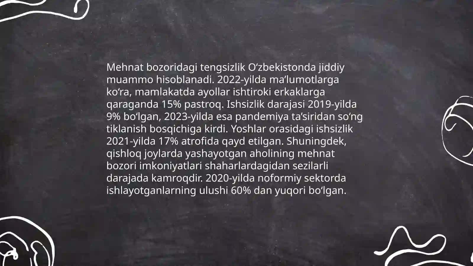 Ishsizlikning iqtisodiyotga ta'siri 4