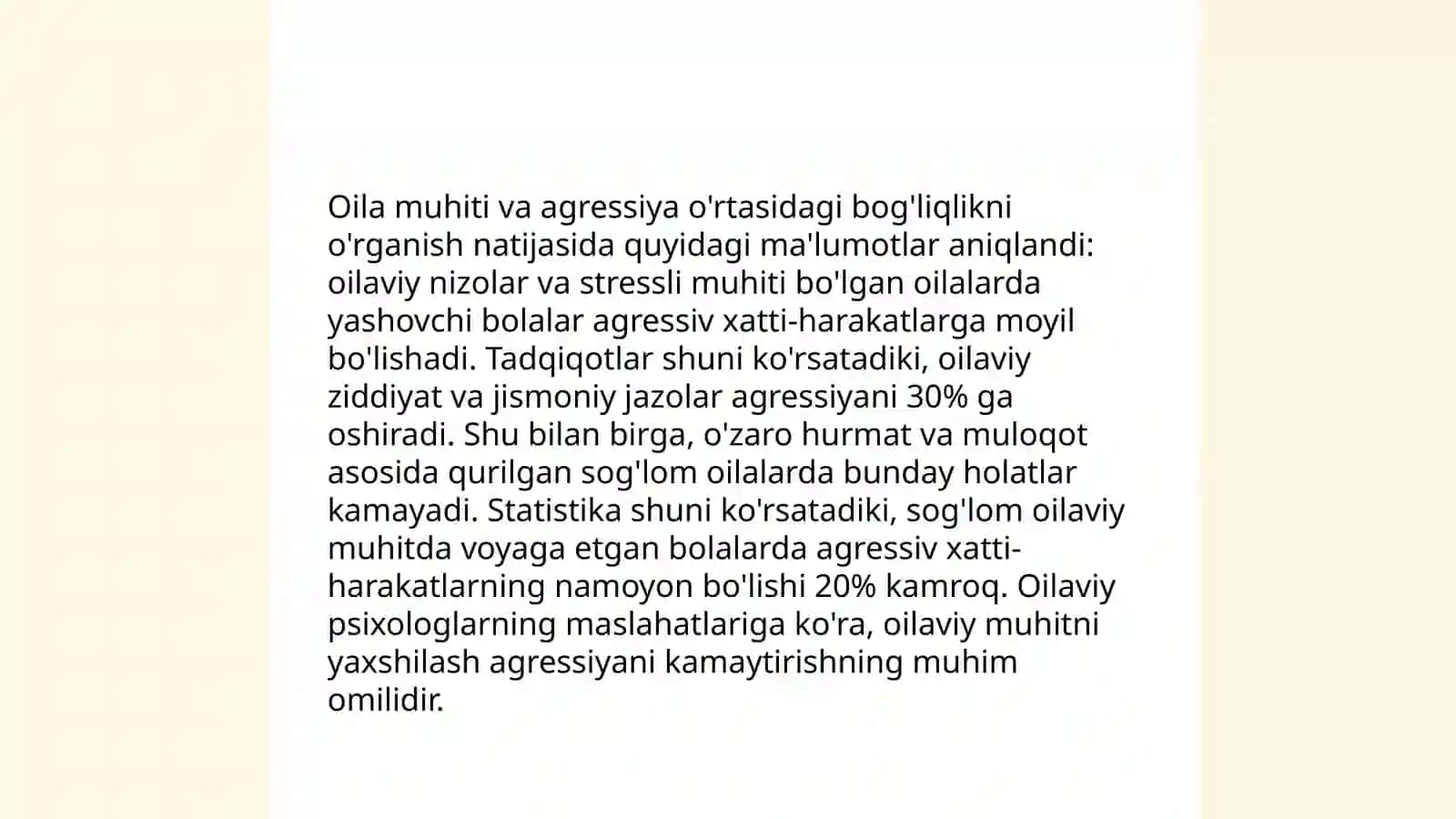 Shaxs agressiv xulq-atvorining shakllanishsharoitlari 4