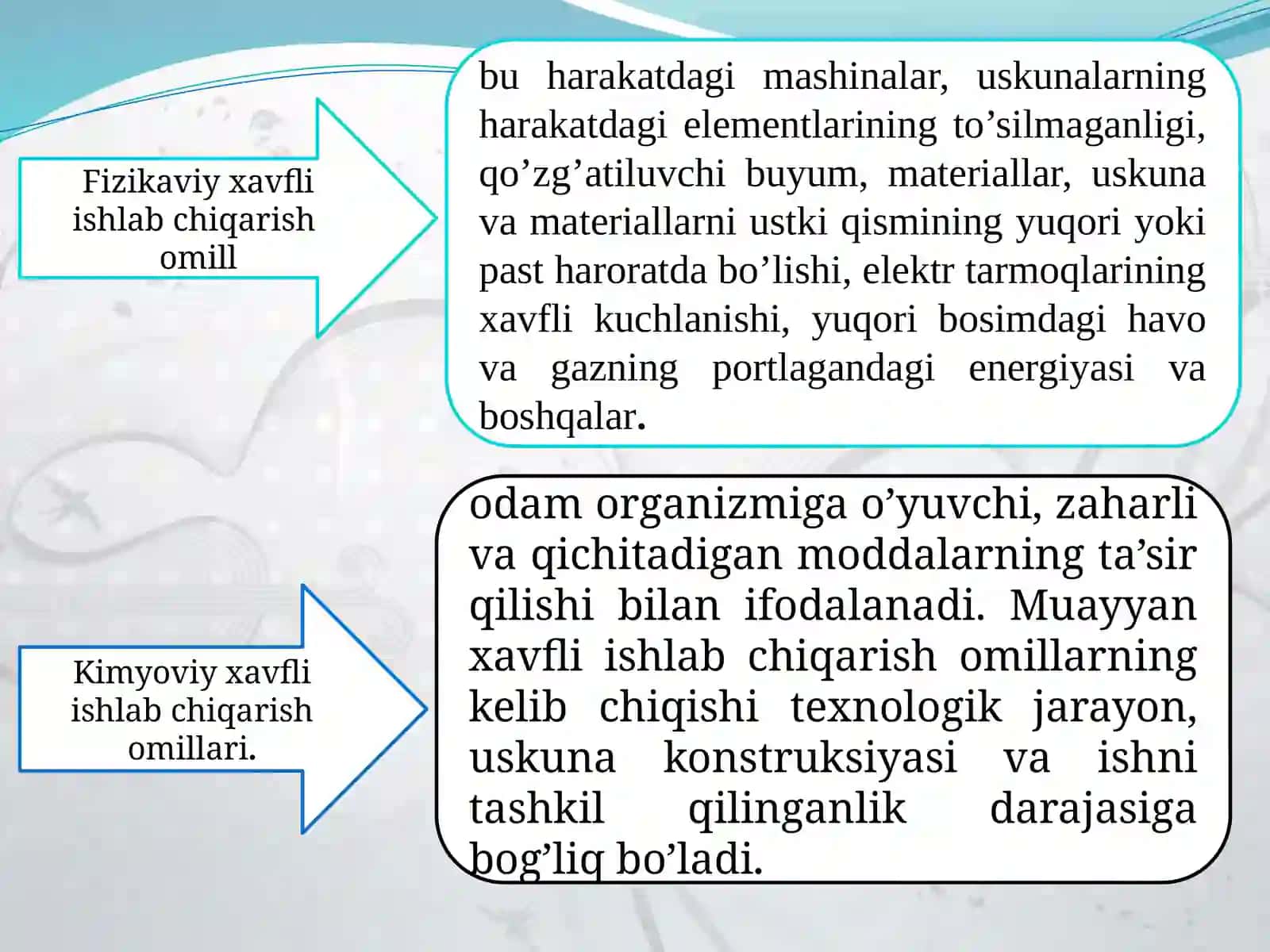 Ishlovchilarning mehnat xavsizligi 4