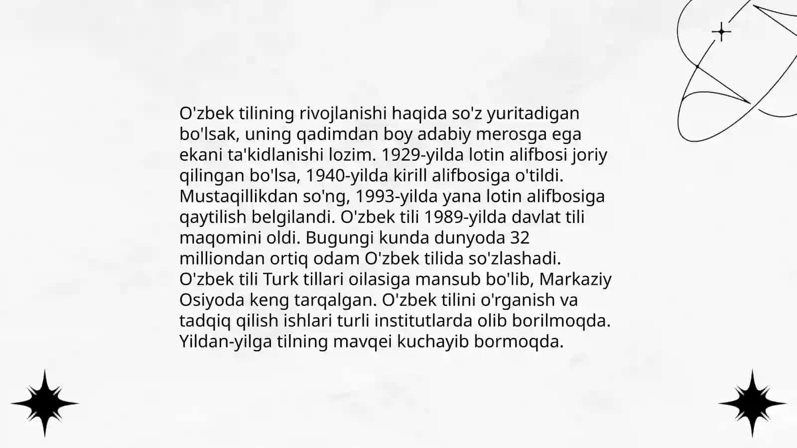 Milliy tillarning shakllanishi va rivojlanishi 4