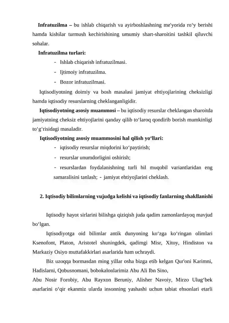 Iqtisodiyot nazariyasi fanining predmeti va uslubi 4