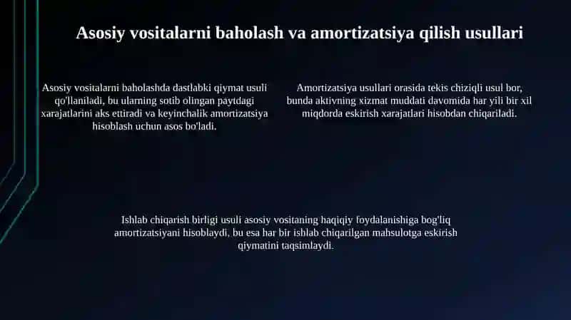 Asosiy vositalar 4