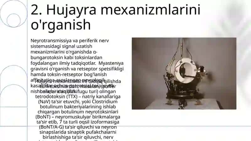 Zaharli Hayvonlarni O'rganish 4