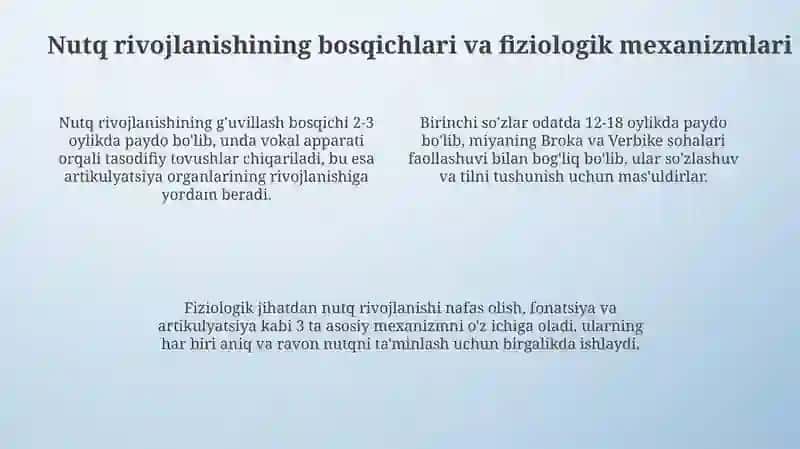 Nutqo'stirish metodikasi fanining maqsadlari va vazifalari 4