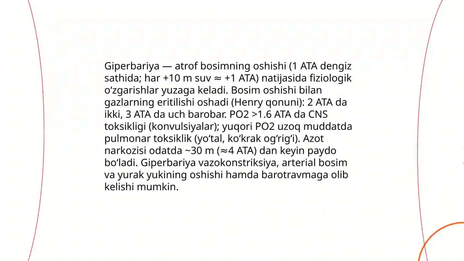 Barometrik bosimning organizmga ta'siri 4