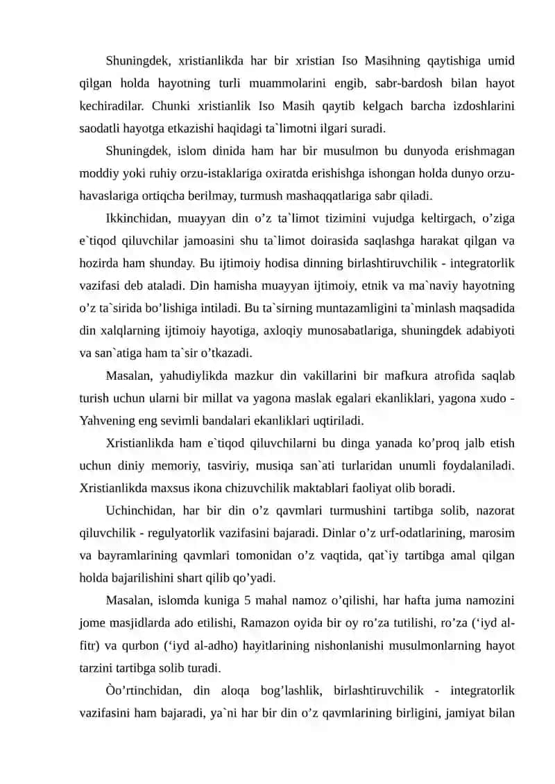 Dinshunoslik metodologiyasi 4