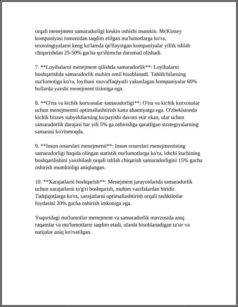 Menejmentning Jamiyat Taraqqiyotifagi Roli 4